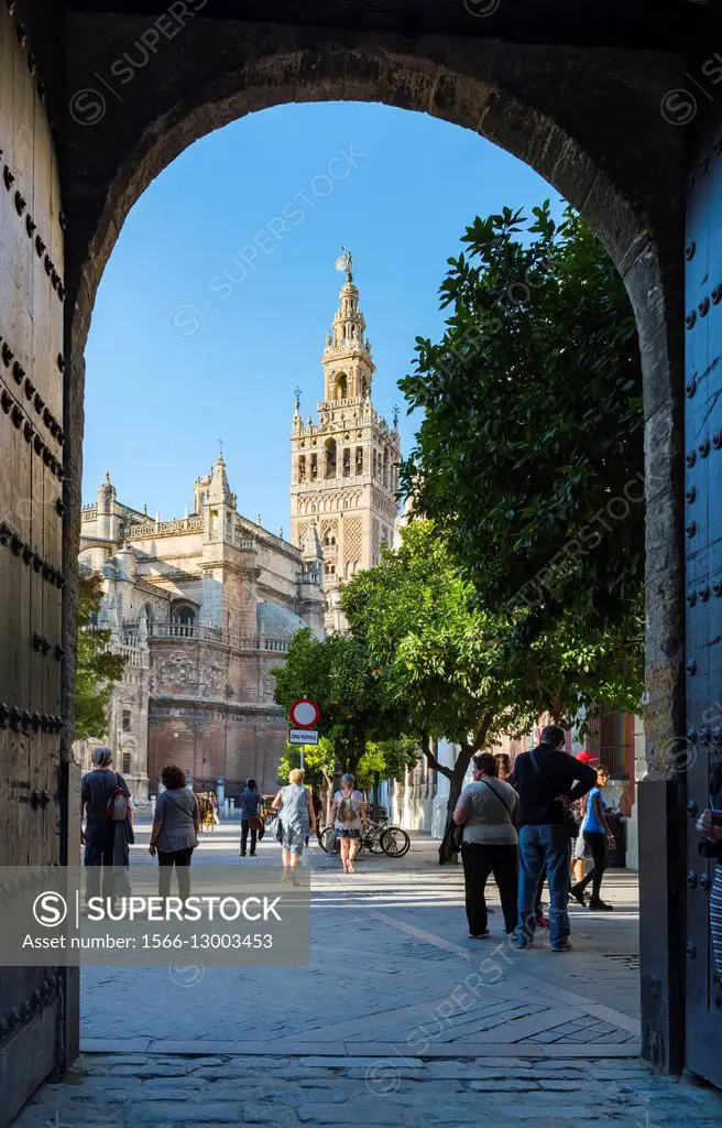 The Seville Cathedral, Seville, Andalusia, Spain.