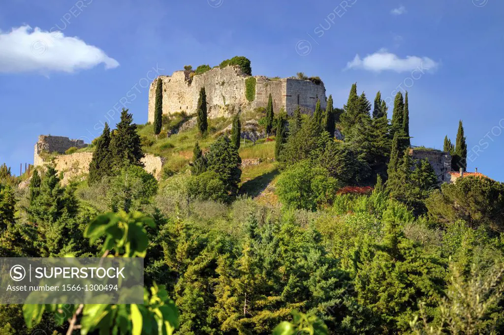 Castiglione d´Orcia, Rocca d´Orcia, Siena, Tuscany, Italy.