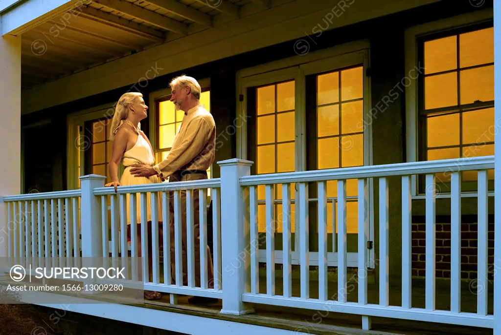 Couple, porch