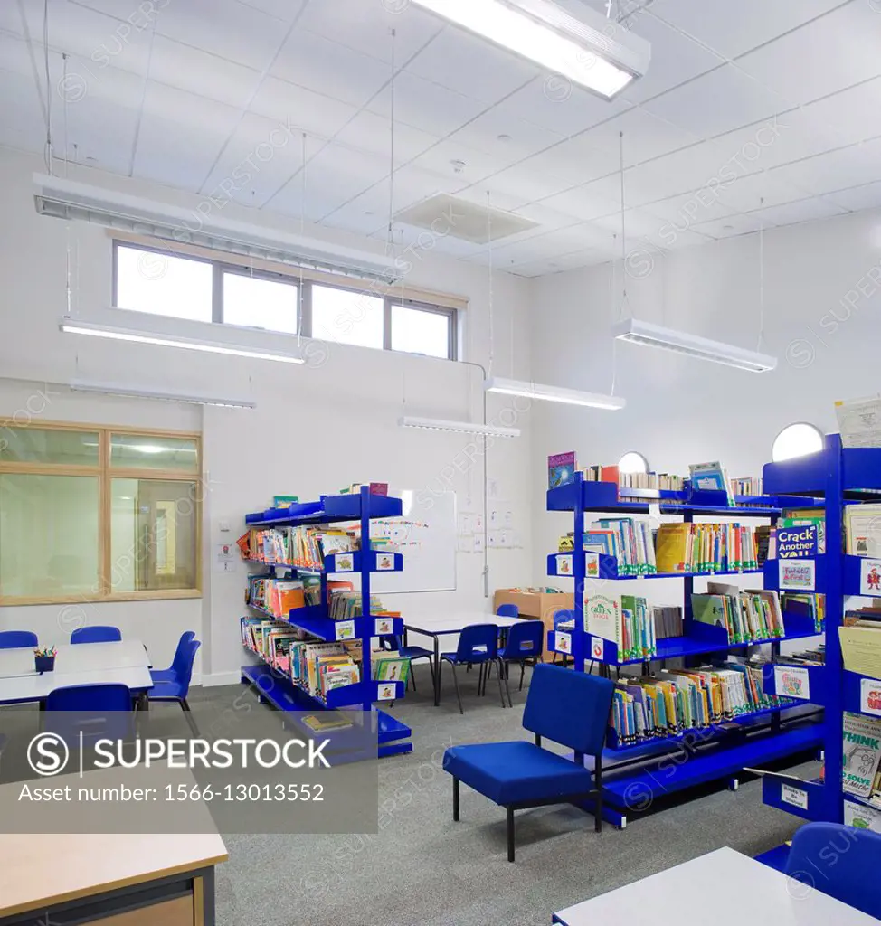 classroom, Perivale Primary School, London