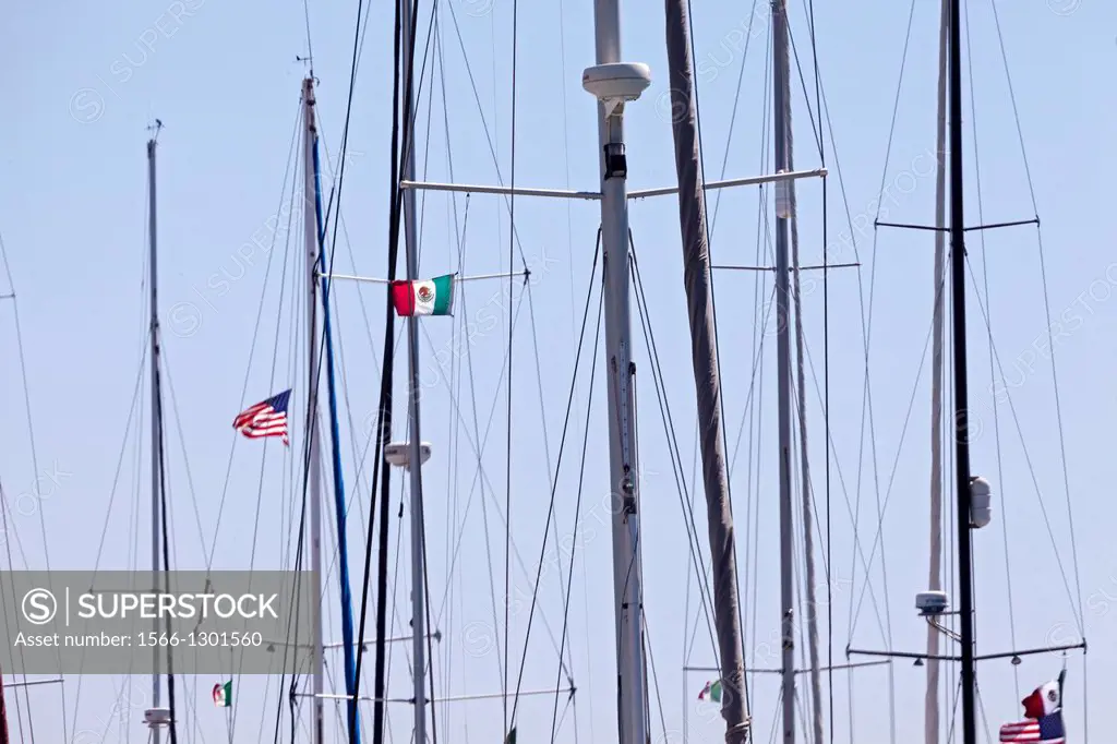 Yachts. Baja California Sur, Mexico