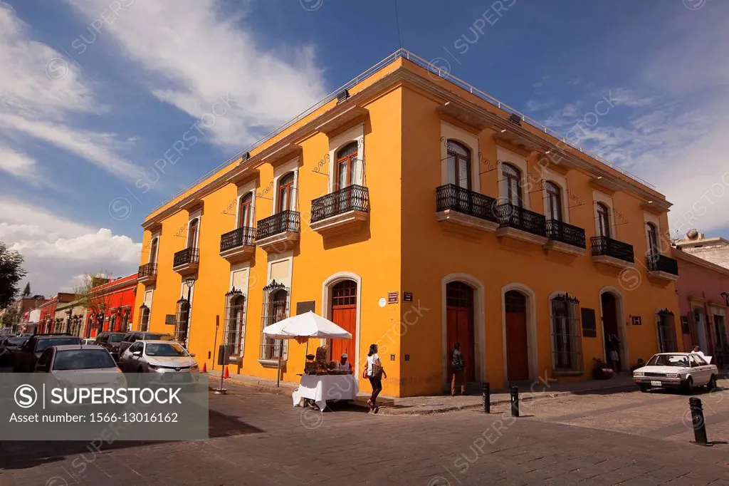 Street scene from the historic center, Oaxaca, Oaxaca State Mexico, Central America.