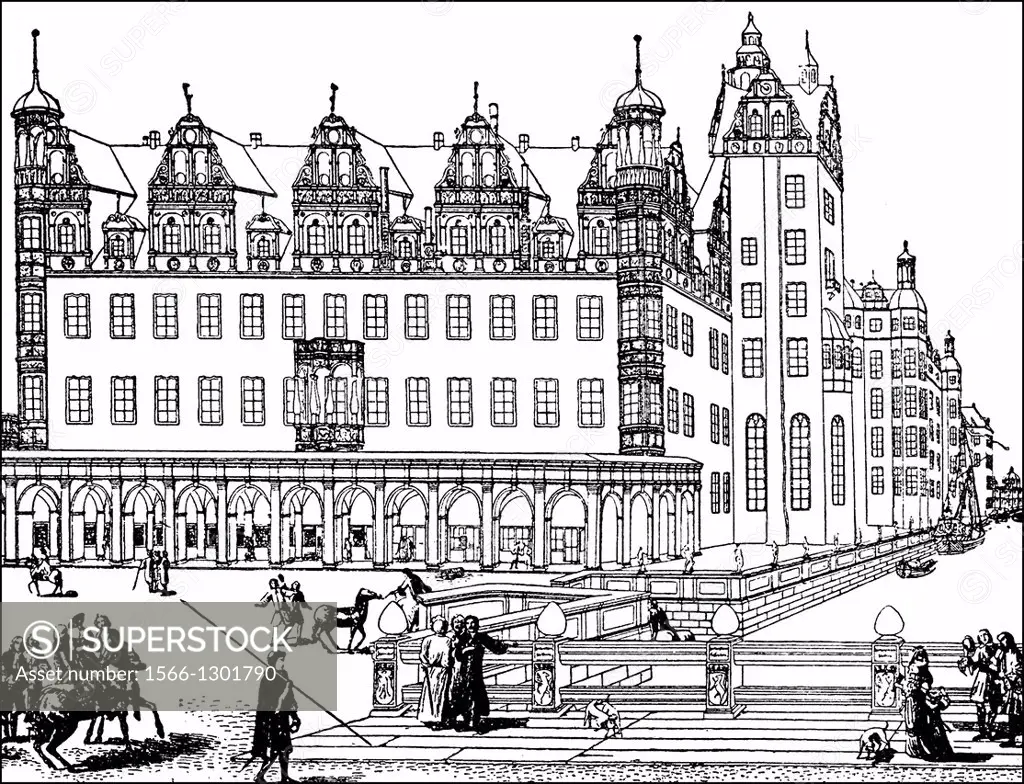 Berlin castle, 17th century, Germany, Europe