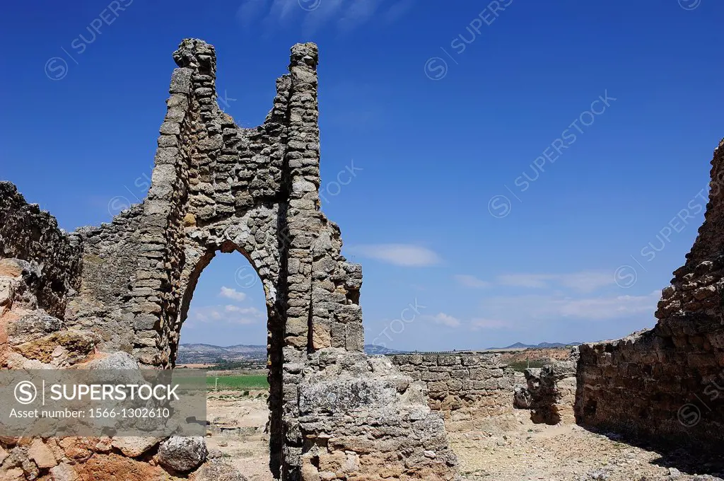 Recópolis Visigoth City Ruins. Zorita de los Canes, Guadalajara, Spain
