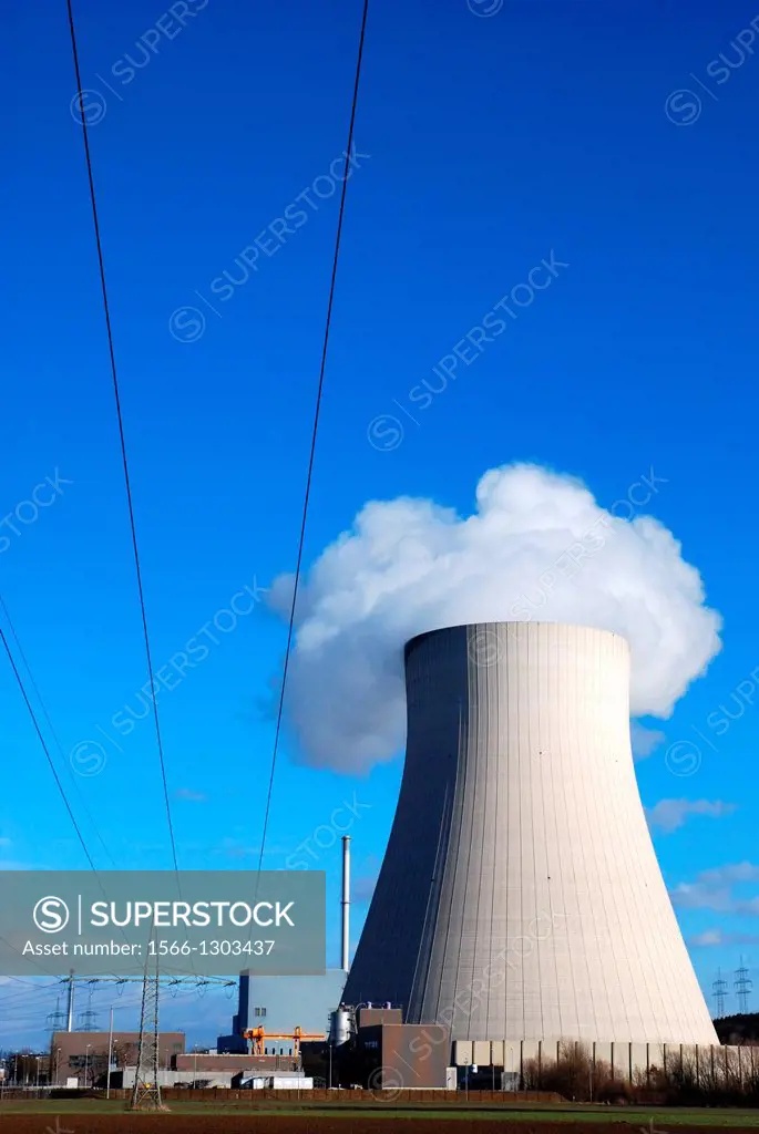 Nuclear power plant Isar 1 Landshut / Bavaria.