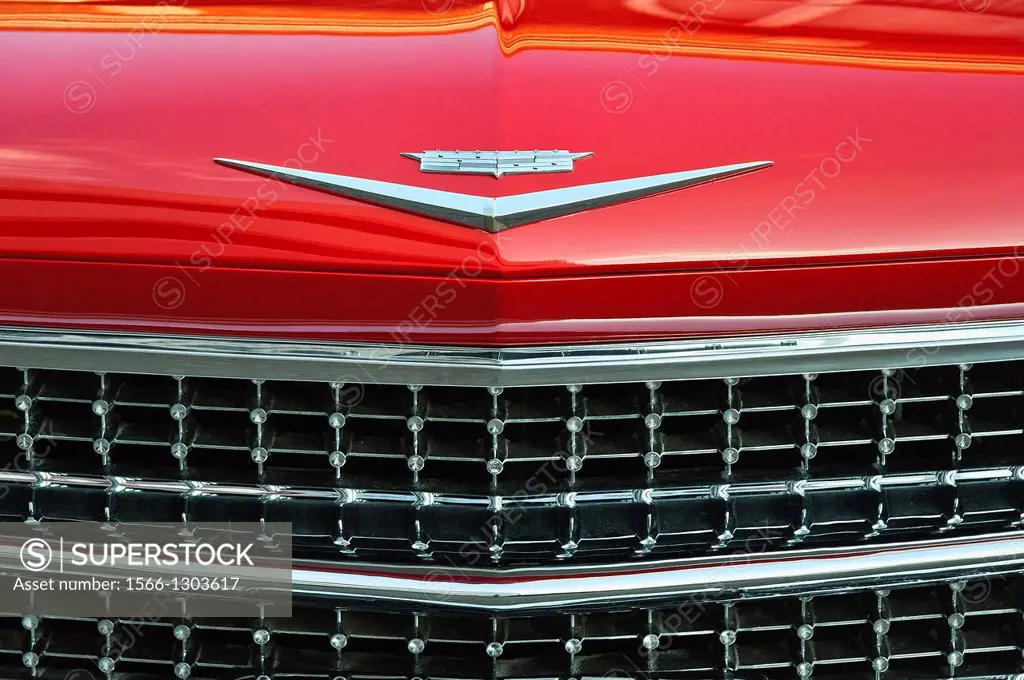 Classic Chevy grille.