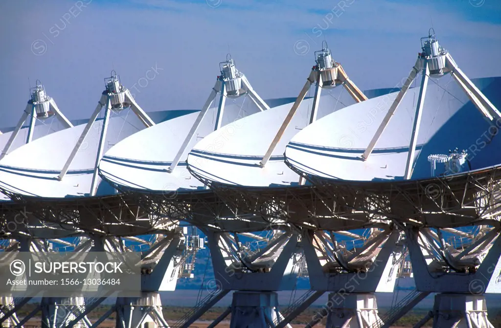 National Radio Astronomy Observatory telescopes Very Large Array Plains of San Agustin New Mexico USA.