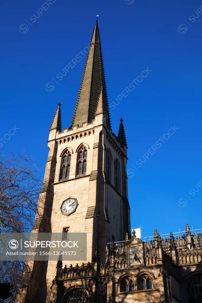 Wakefield Cathedral Wakefield West Yorkshire England.
