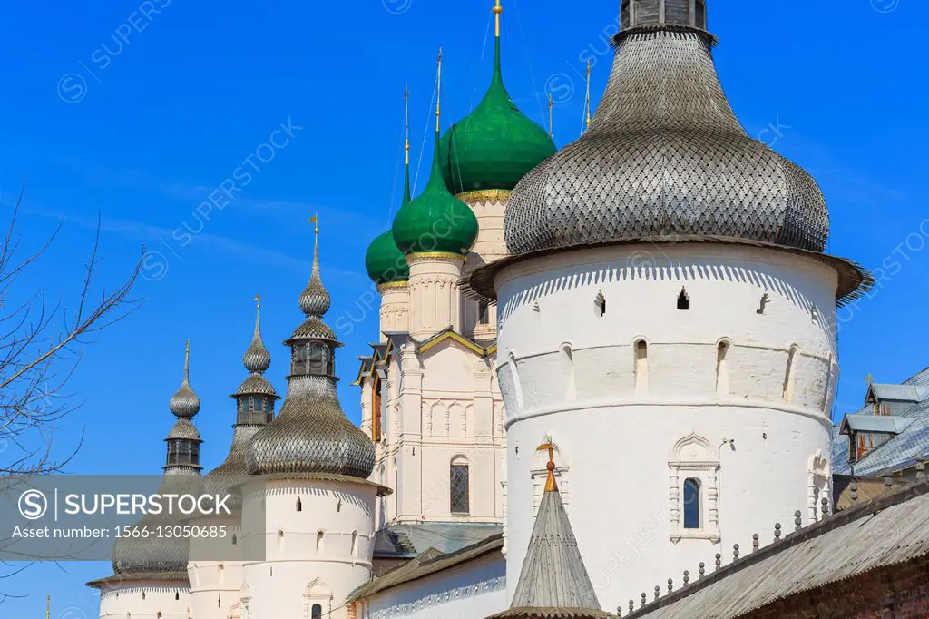 Kremlin, Rostov, Yaroslavl region, Russia.