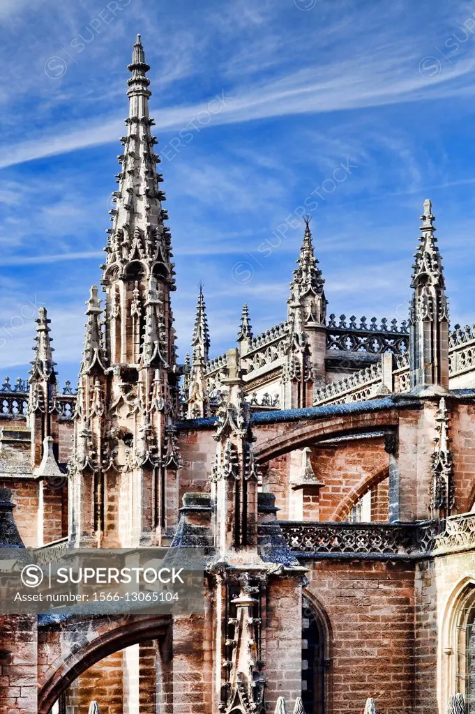 Dome of the Royal Chapel, Seville Cathedral, Spain.