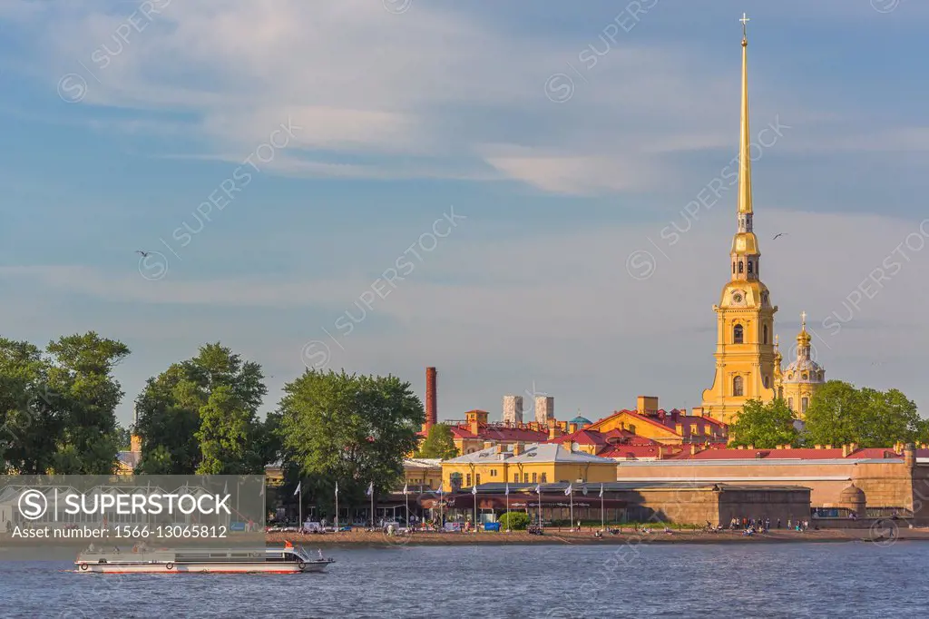 Peter and Paul Fortress, Saint Petersburg, Russia.