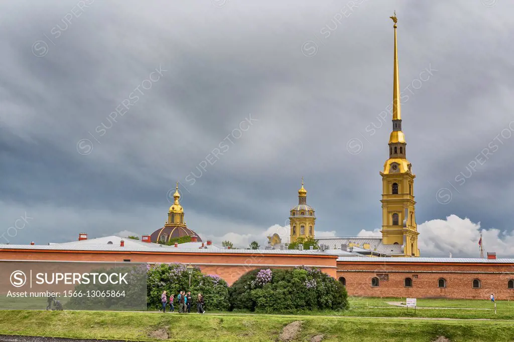 Peter and Paul Fortress, Saint Petersburg, Russia.
