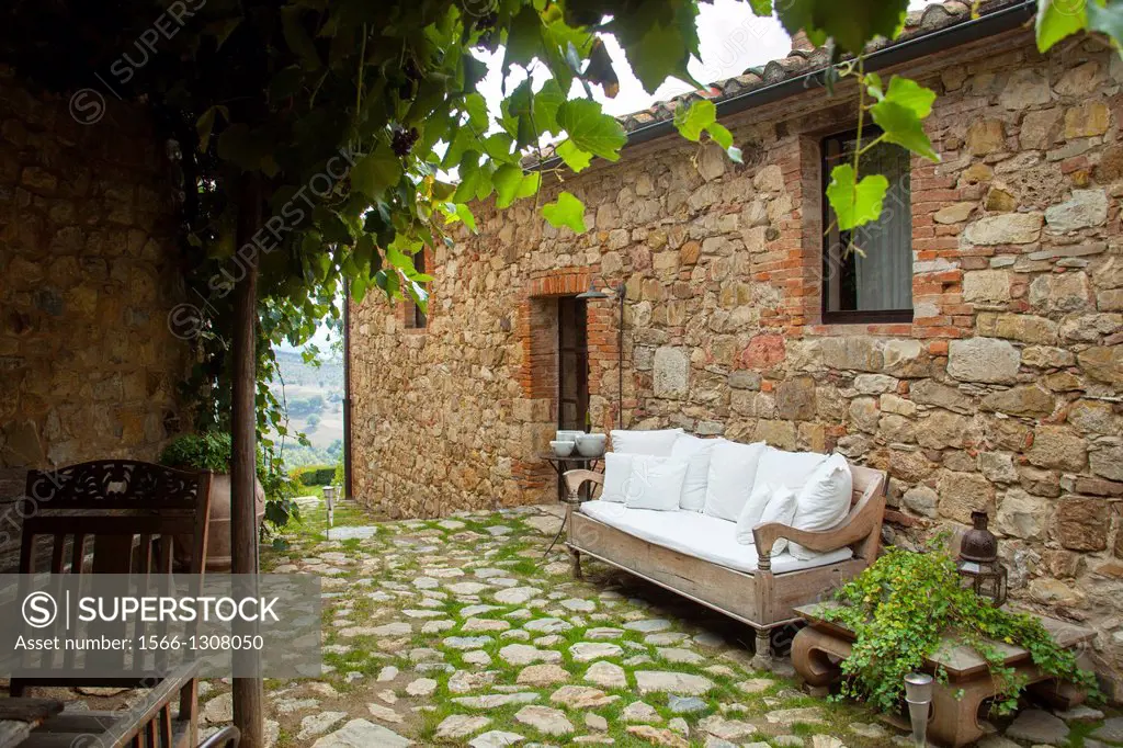 Italy,Tuscany, country house.