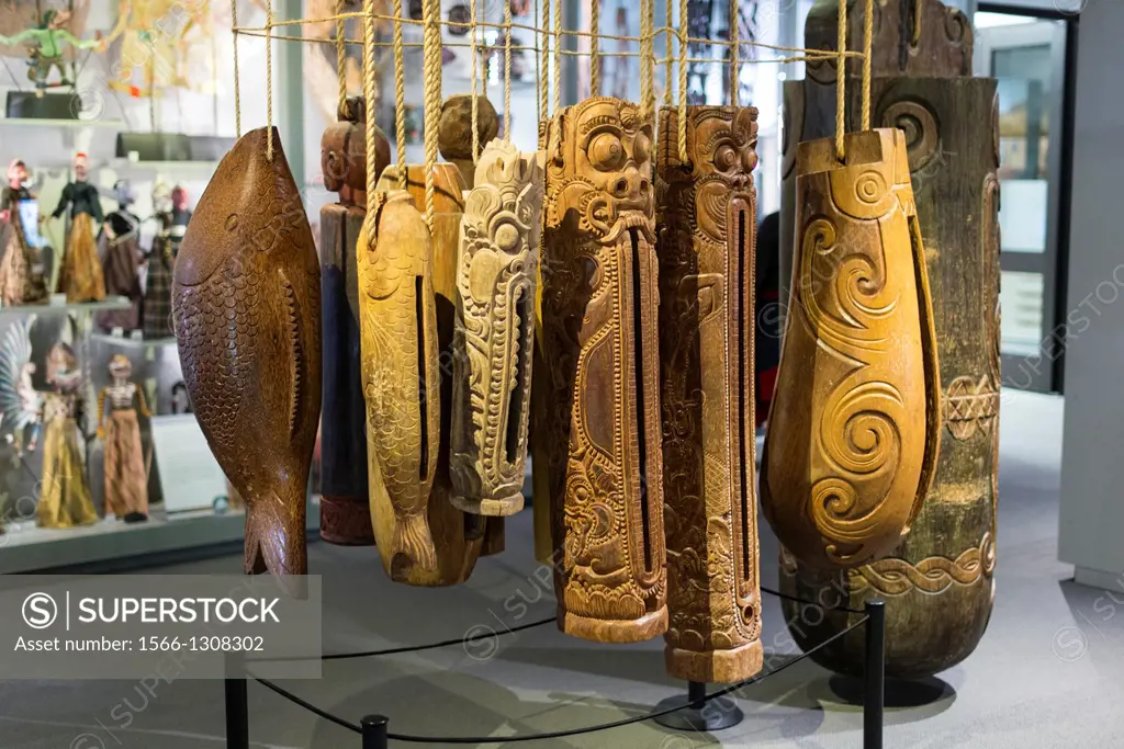 art of the South Pacific Ocean, at the Museum of Anthropology at the Univeristy of British Columbia, Vancouver, BC, Canada.