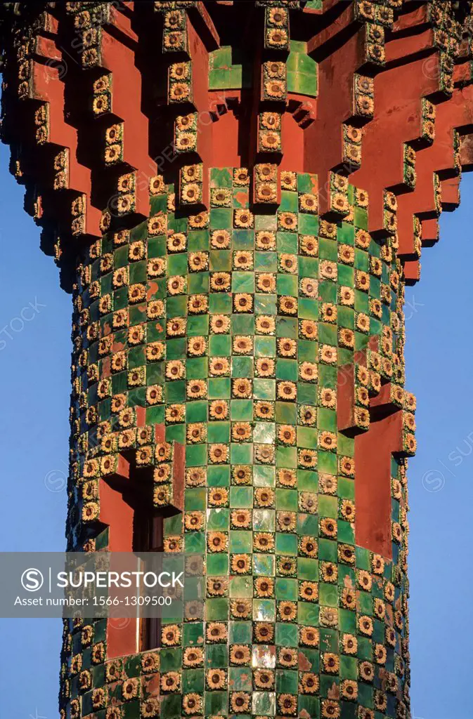 El Capricho by Gaudi, Comillas, Cantabria, Spain