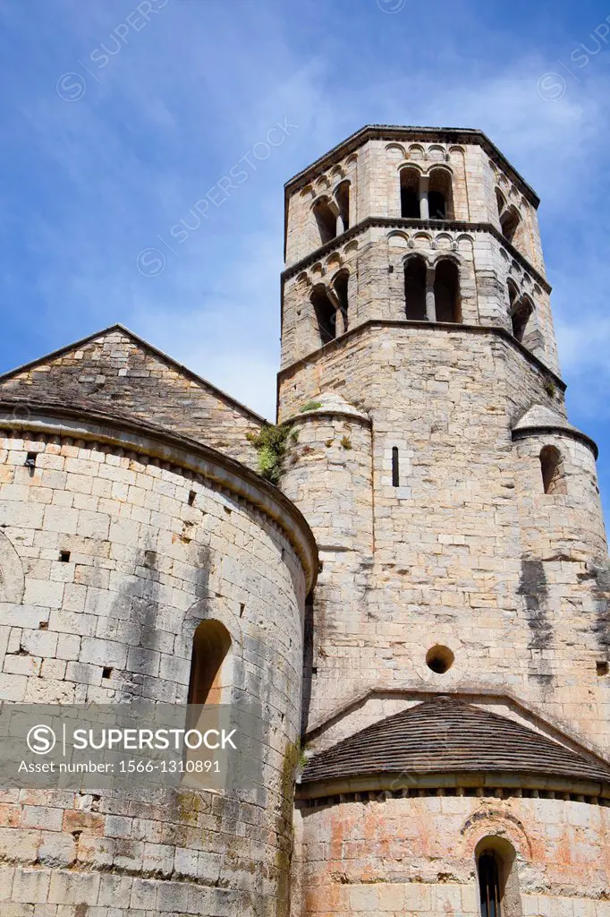 Sant Pere de Galligants church, Girona, Spain.