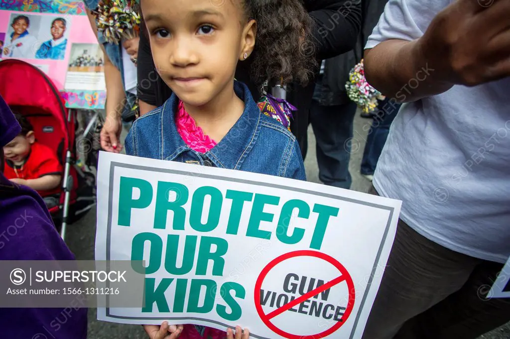 Hundreds march through the streets of the South Bronx in New York for the Moms Demand Action for Gun Sense march and rally. The event pays tribute to ...