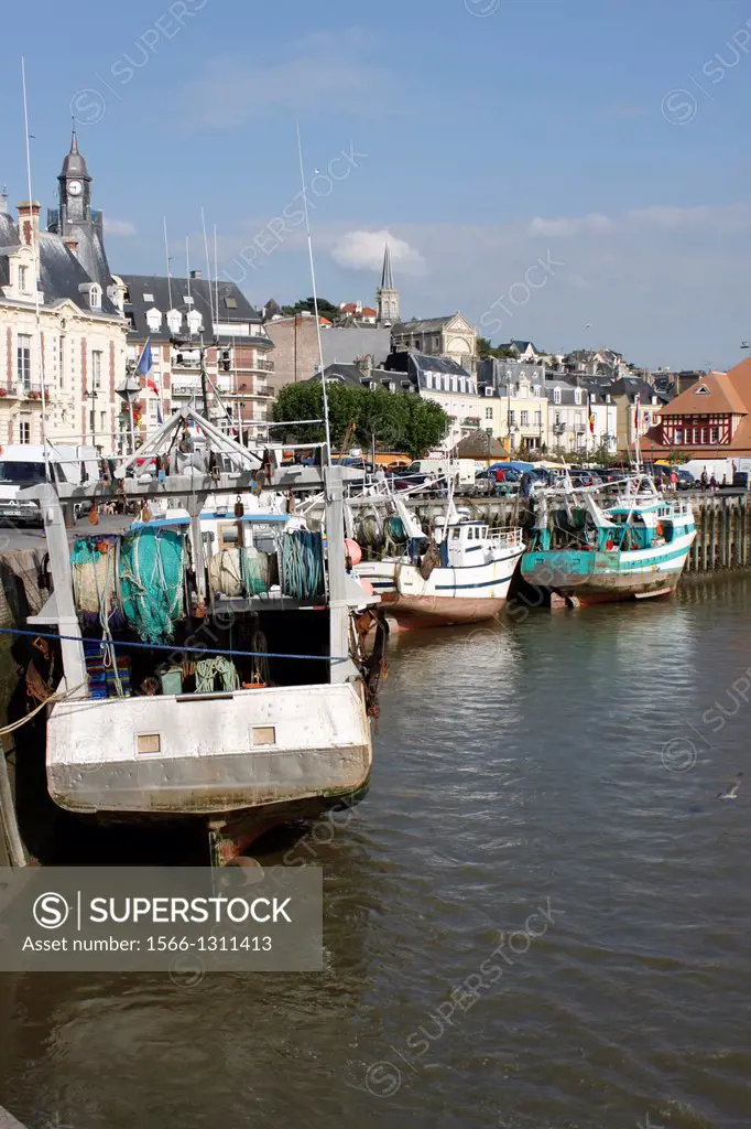 Trouville-sur-Mer, Seine-Maritime, Haute-Normandie, France.