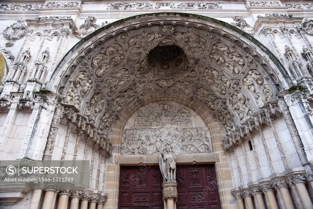 Tympanum, Saint Michel Church, Dijon France.