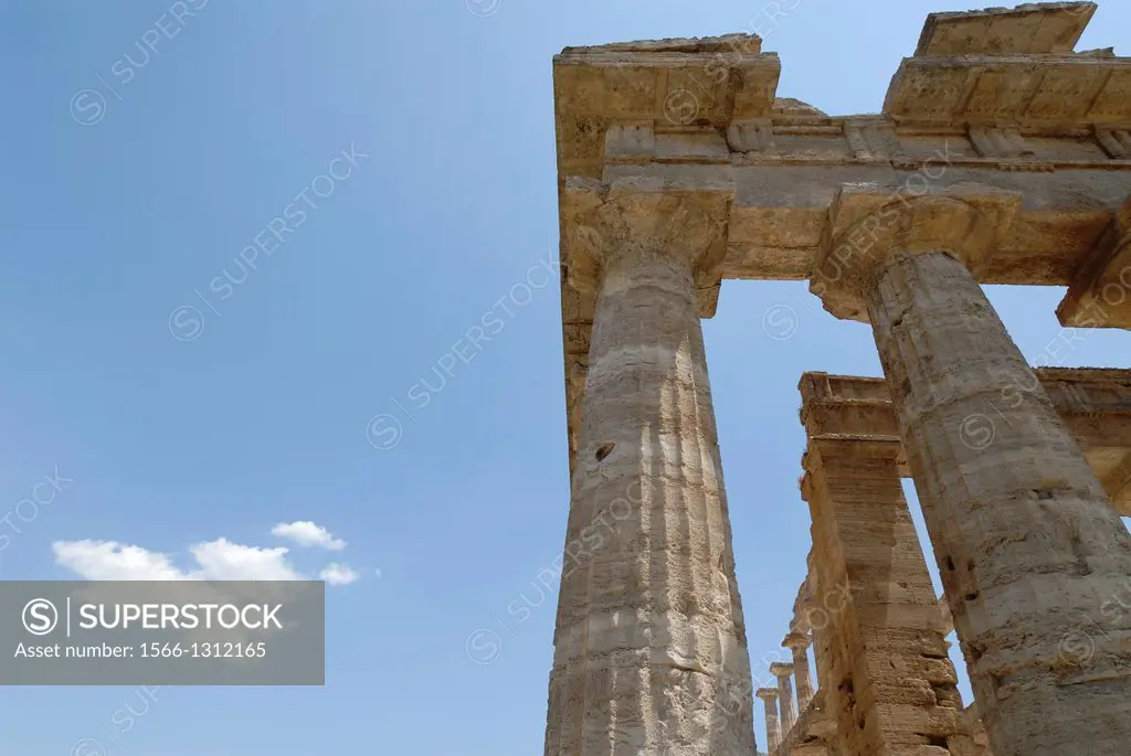 Paestum. Italy. Temple of Neptune.