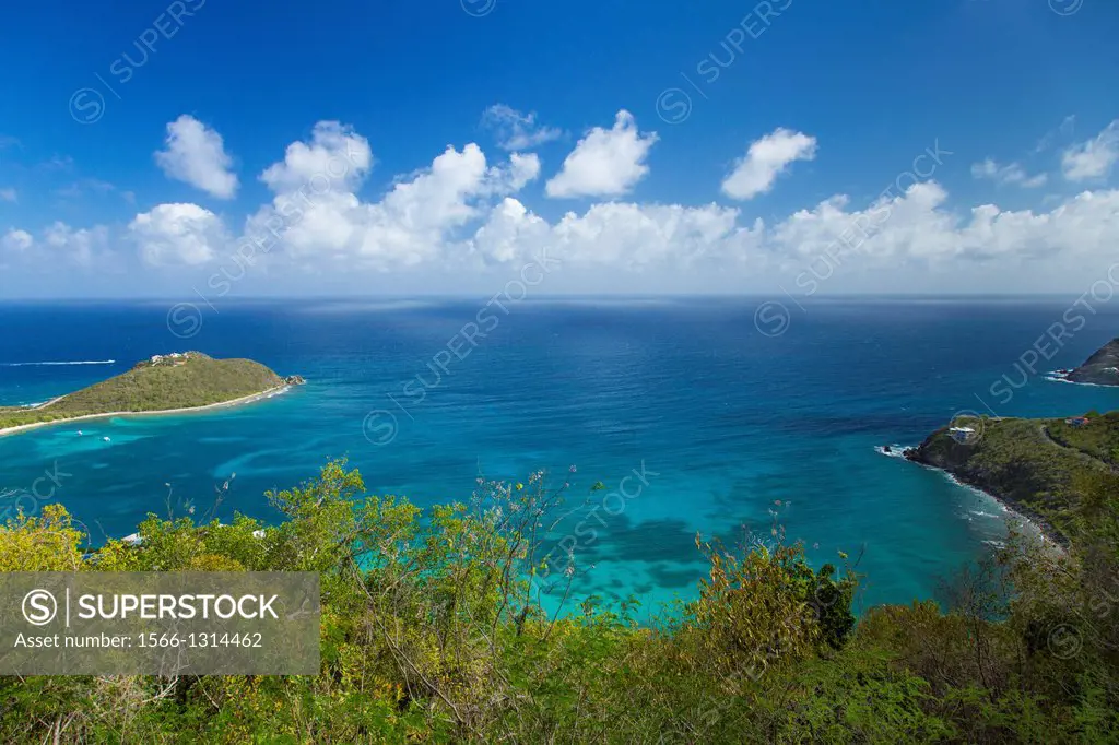 Rendezvous Bay on the south side of the Caribbean Island of St John in the US Virgin Islands.