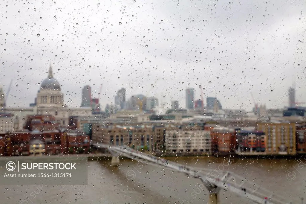 the city from tate modern museum.