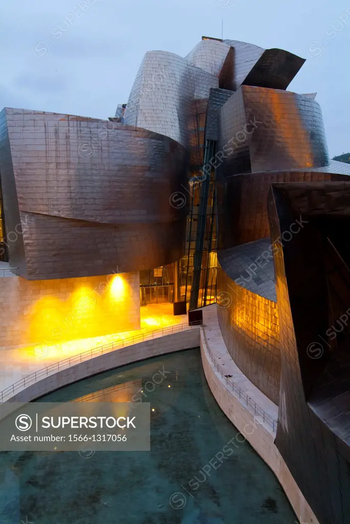 Guggenheim Museum. Bilbao. Vizcaya. Basque Country. Spain. Europe.