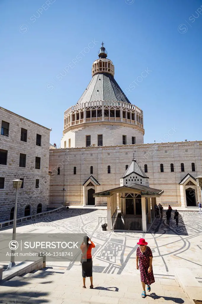 The Annunciation church, Nazareth, lower Galilee region, Israel.