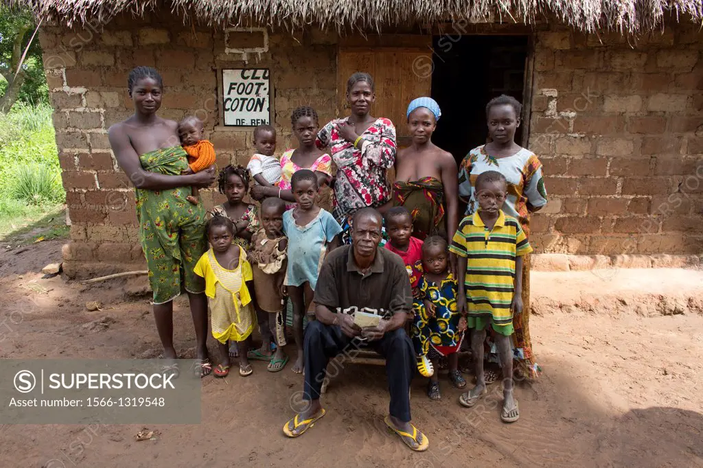 family in central african republic.
