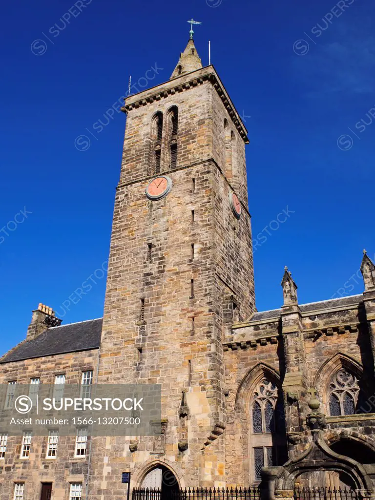 St Salvators University Chapel at St Salvators College St Andrews Fife Scotland.