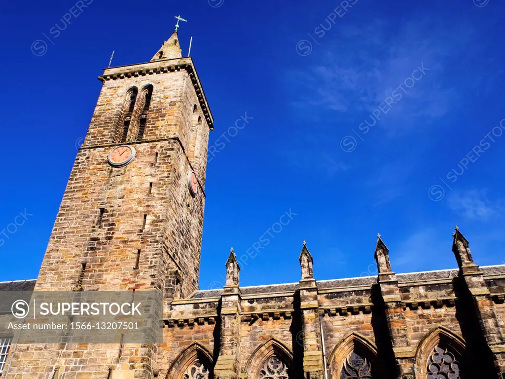 St Salvators University Chapel at St Salvators College St Andrews Fife Scotland.