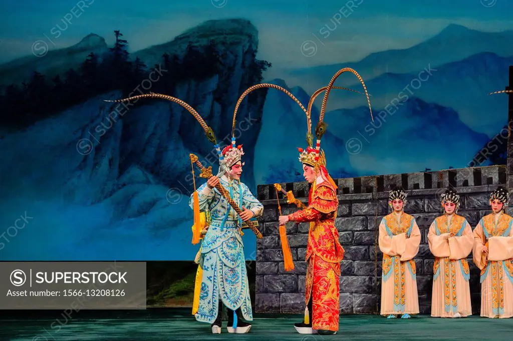 Cantonese Opera performance, Hong Kong
