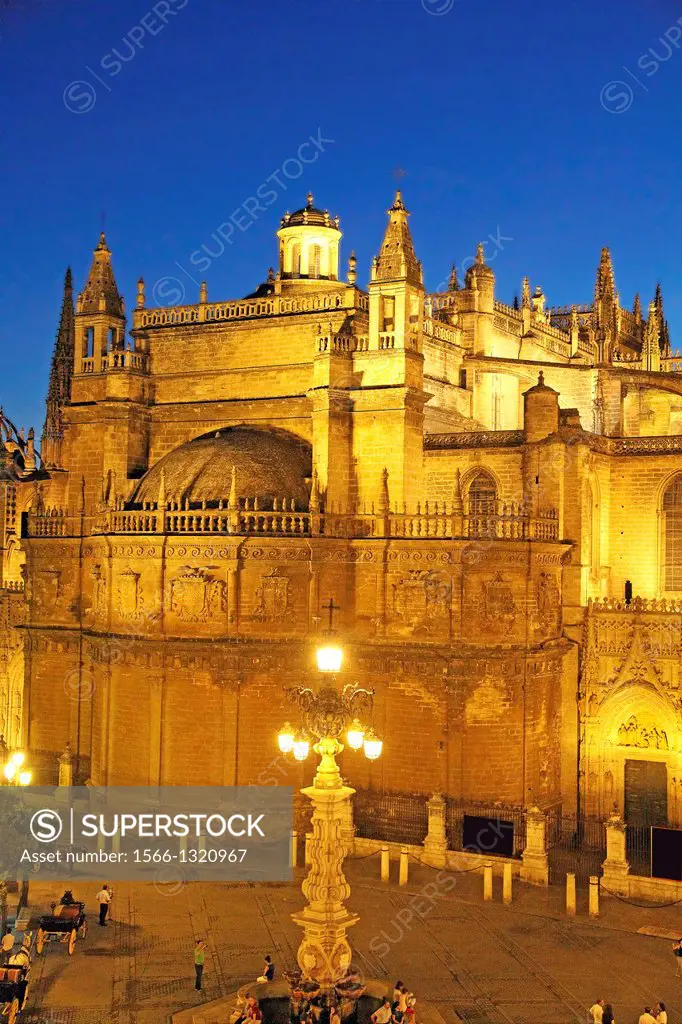 Spain, Andalusia, Sevilla cathedral.