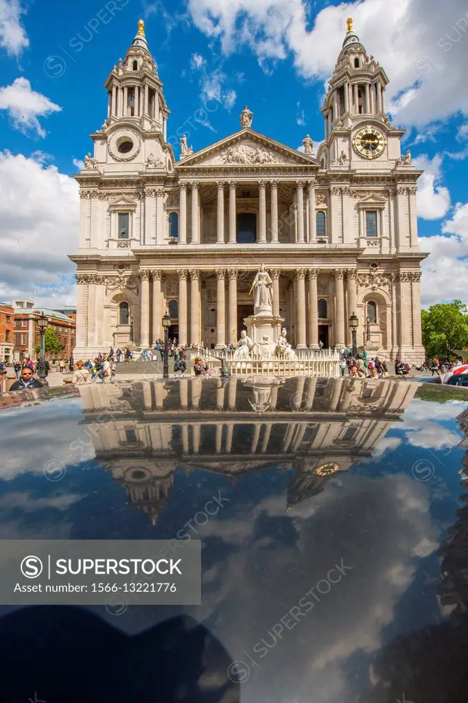 United Kingdom, England, London. St. Paul´s Cathedral