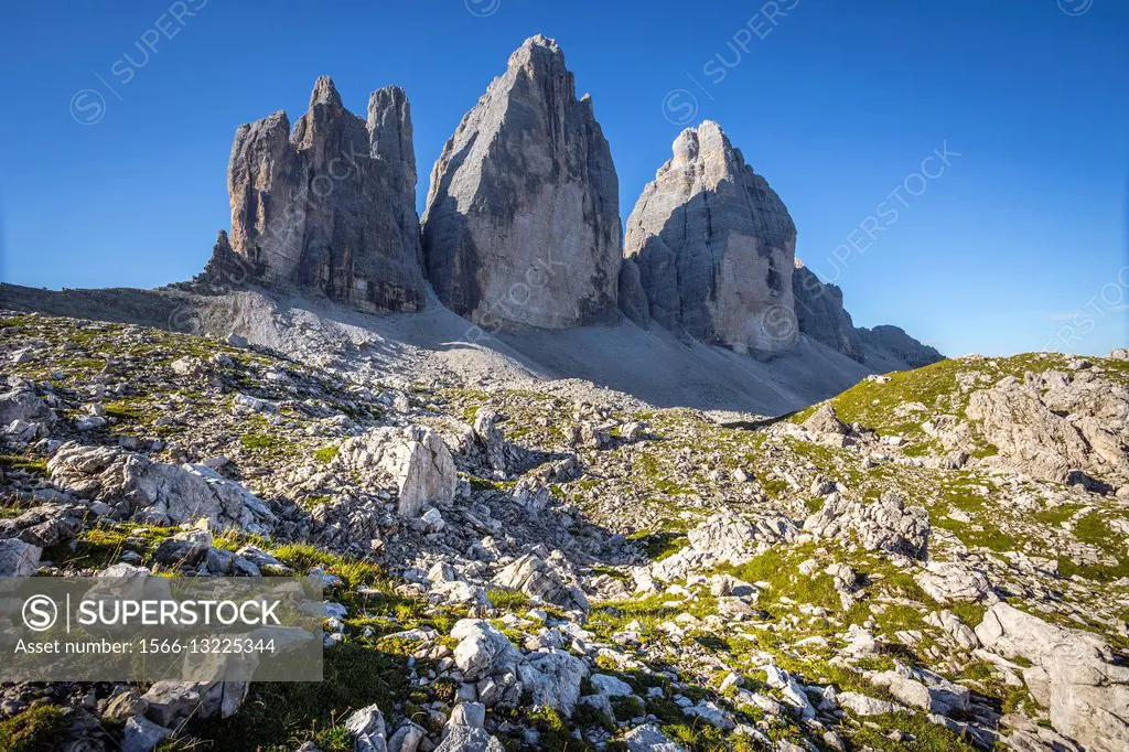 Tre cime di Lavaredo, Trentino Alto Adige, Italy.