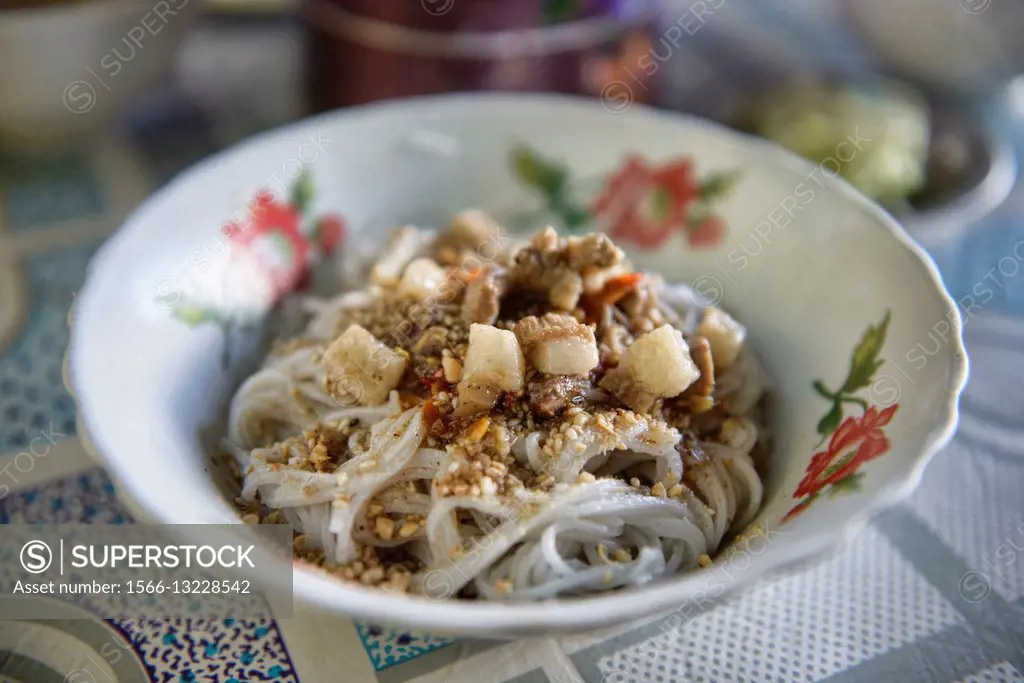 Khao Swe Shan Noodles, Shan State, Myanmar.
