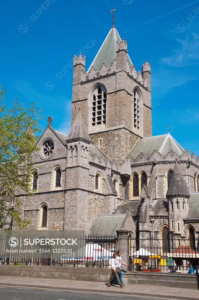 Christ Church Cathedral church Dublin Ireland Europe.