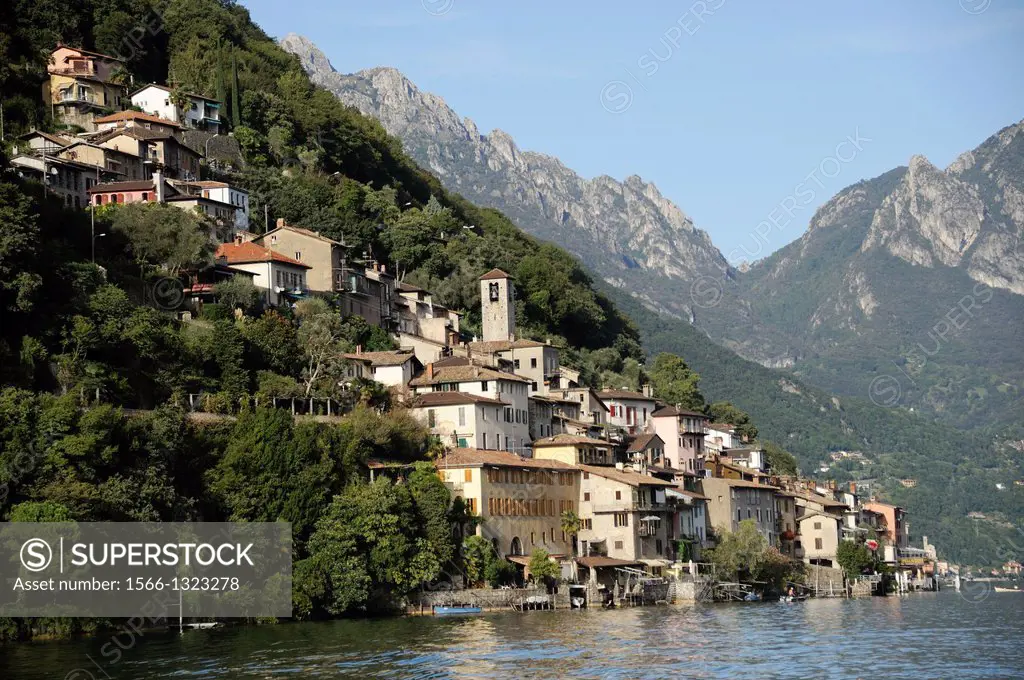 Gandria is both a quarter of the city of Lugano in the Swiss canton of Ticino, and a village, on the northern shore of Lake Lugano.
