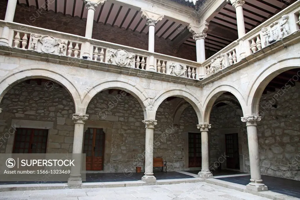 Palace of de Juan Pizarro de Orellana (16th century), Old town of Trujillo, Caceres province, Extremadura, Spain.