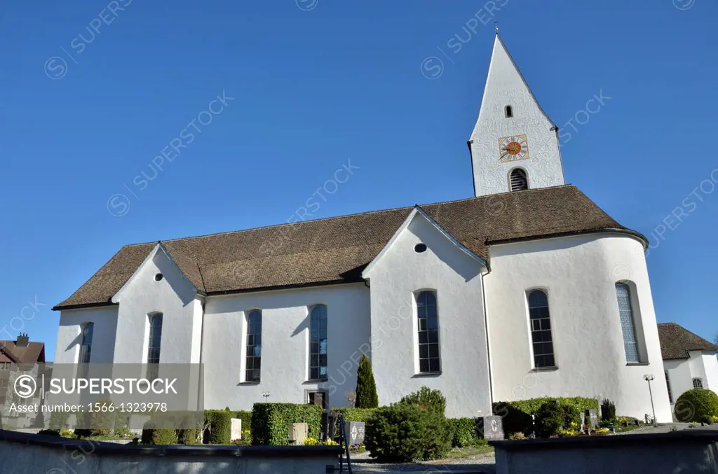 Roman Catholic church, Freienbach, Zurich, Switzerland.