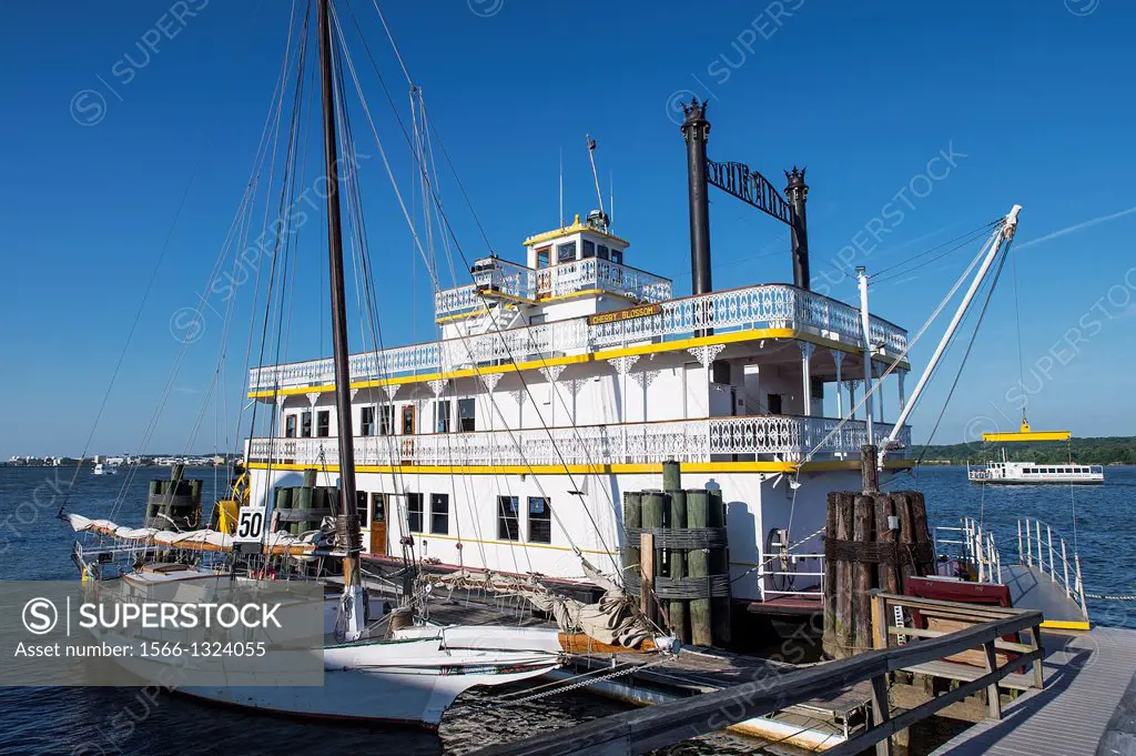 Riverboat ""Cherry Blossom"", Alexandria,, Virginia, USA.
