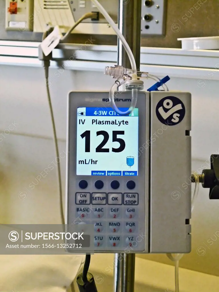 This Infusion Pump is intended to be used for the controlled administration of fluids to hospital patients.