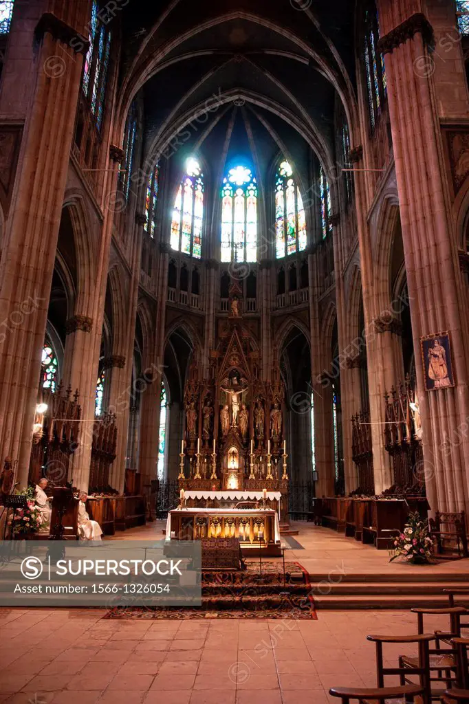 Choir, Basilica of St. Epvre, Nancy, France