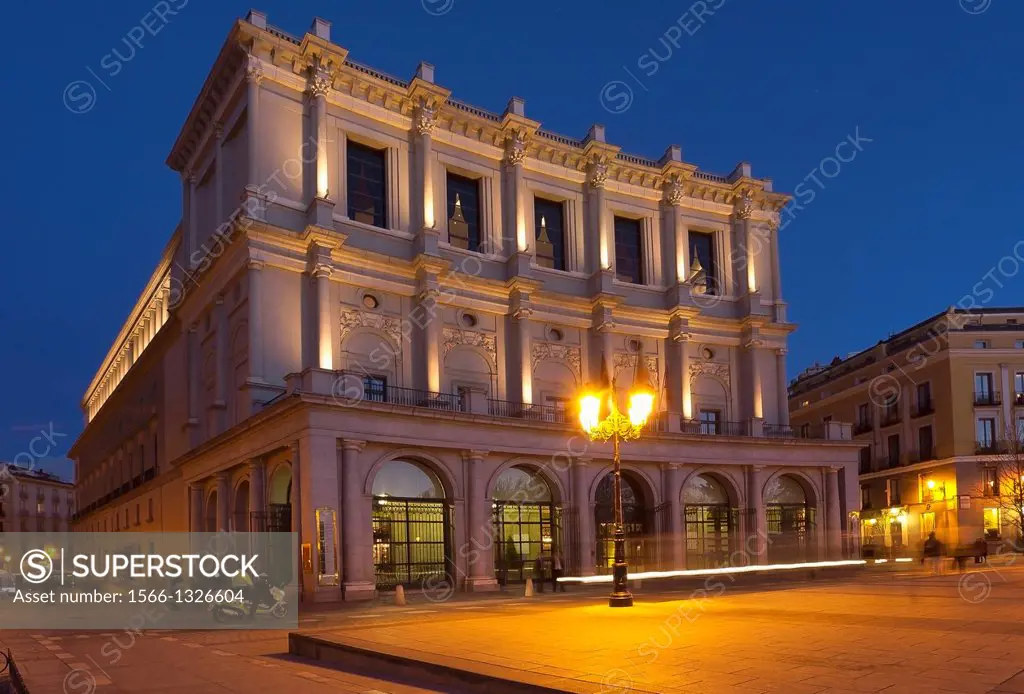 Teatro Real opera house, Madrid, Spain
