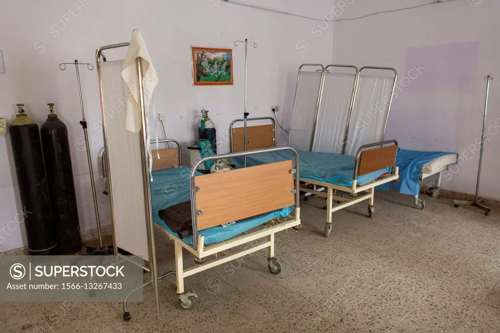 Intensive Care Unit at the general hospital in Northern Iraq.