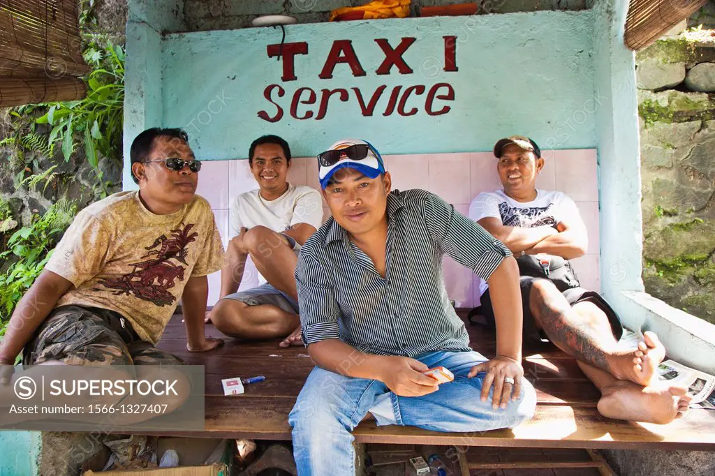 Taxi Drivers, Ubud, Bali, Indonesia.
