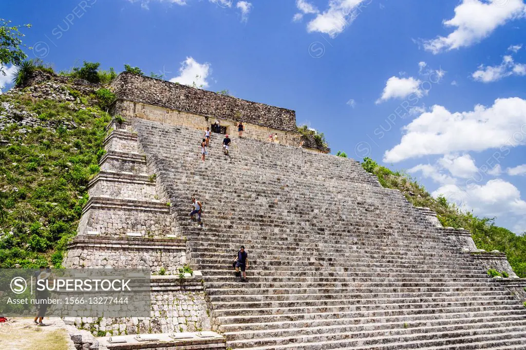Great Pyramid of Uxmal, Mexico.