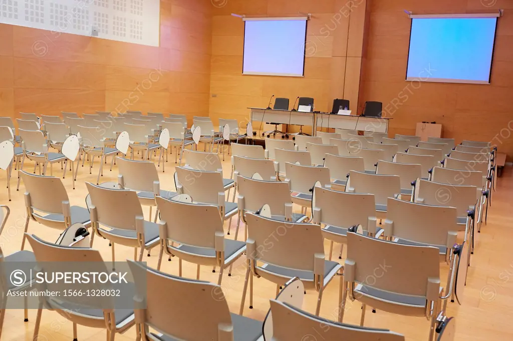 Conference, Training room, Ficoba, Irun, Gipuzkoa, Basque Country, Spain.