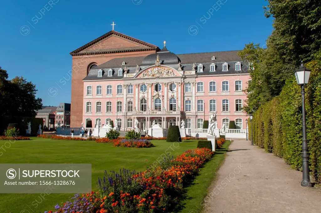 Europe, Germany, Rheinland-Pfaltz, Trier, Electoral Palace.