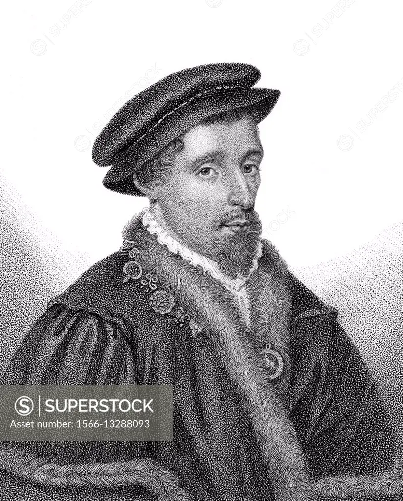 Henry Howard, Earl of Surrey, 1516 - 1547, an English poet.